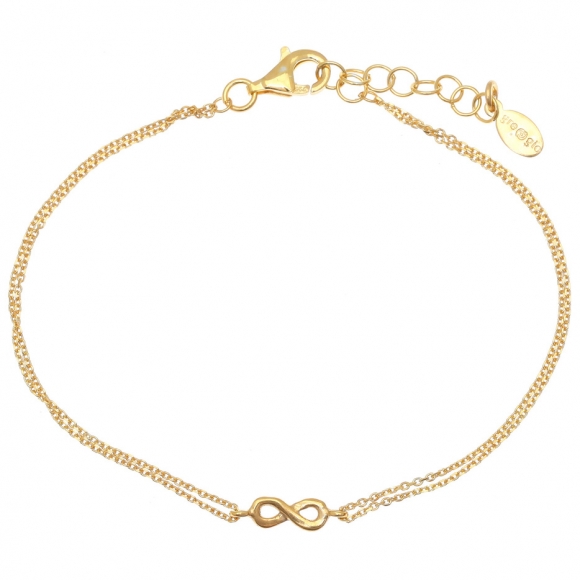 Βραχιόλι ασήμι 925, επιχρυσωμένο - Simply Me