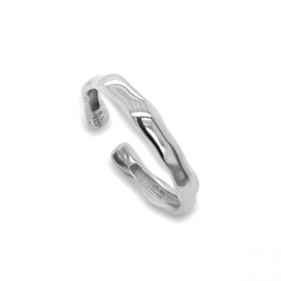 Ring silver 925 rhodium plated - Funky Metal