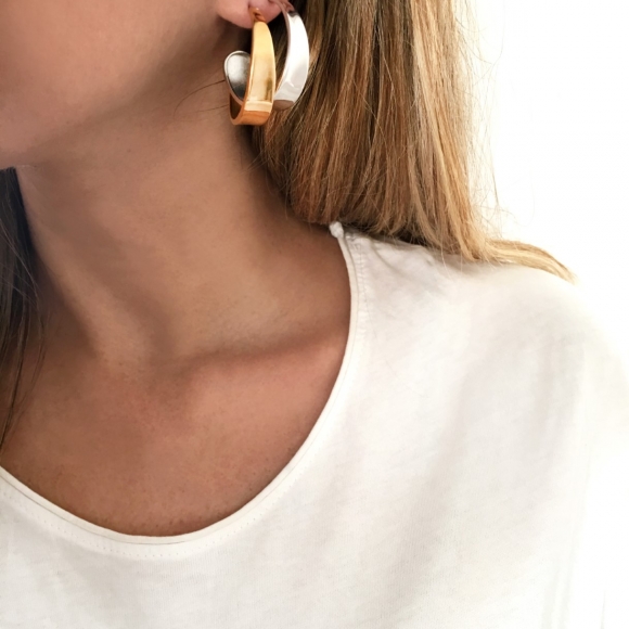 EARRINGS - Funky Metal