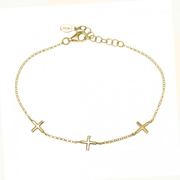 Bracelet in silver 925 gold plated - Simply Me
