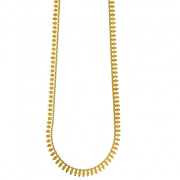 Necklace in silver 925 yellow gold plated - Simply Me