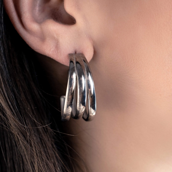 EARRINGS - Funky Metal