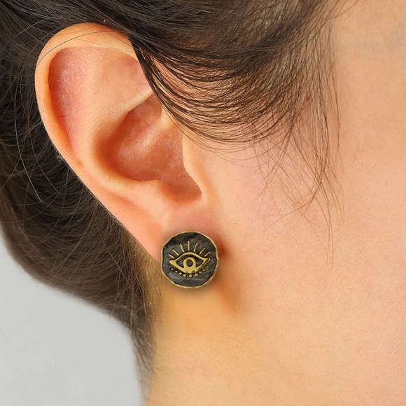 EARRINGS - Funky Metal