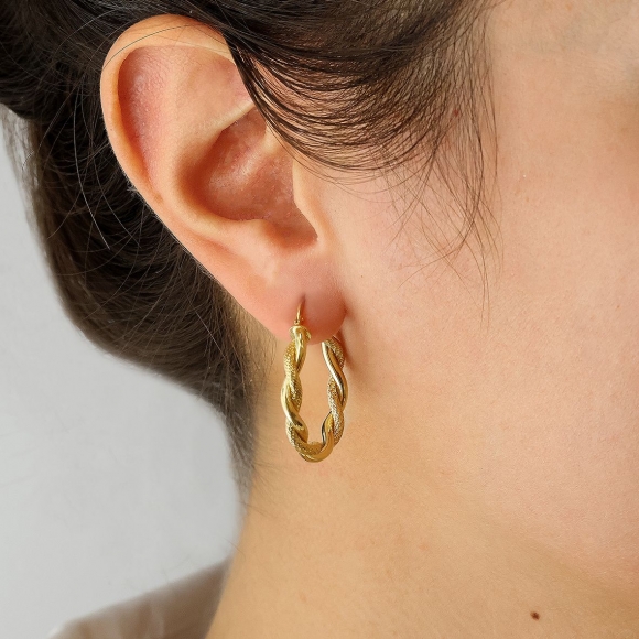 EARRINGS - Funky Metal