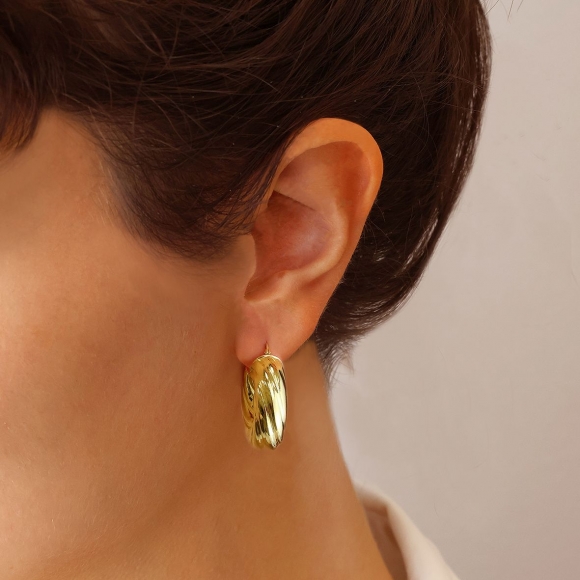 EARRINGS - Funky Metal