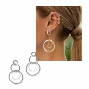 EARRINGS - Funky Metal