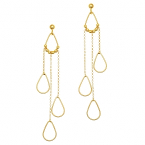 EARRINGS - Funky Metal