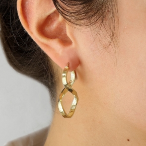 EARRINGS - Funky Metal